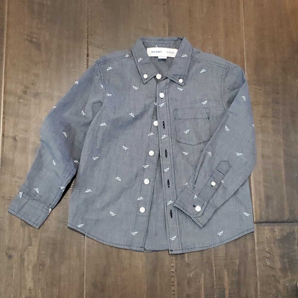 paper airplane dress shirt